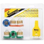 Bussmann TL Plug Fuse Emergency Kit TL-EK Contains 15 20 30 Amp Fuses + Tester