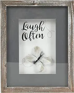 Laugh Often Pictured Frame