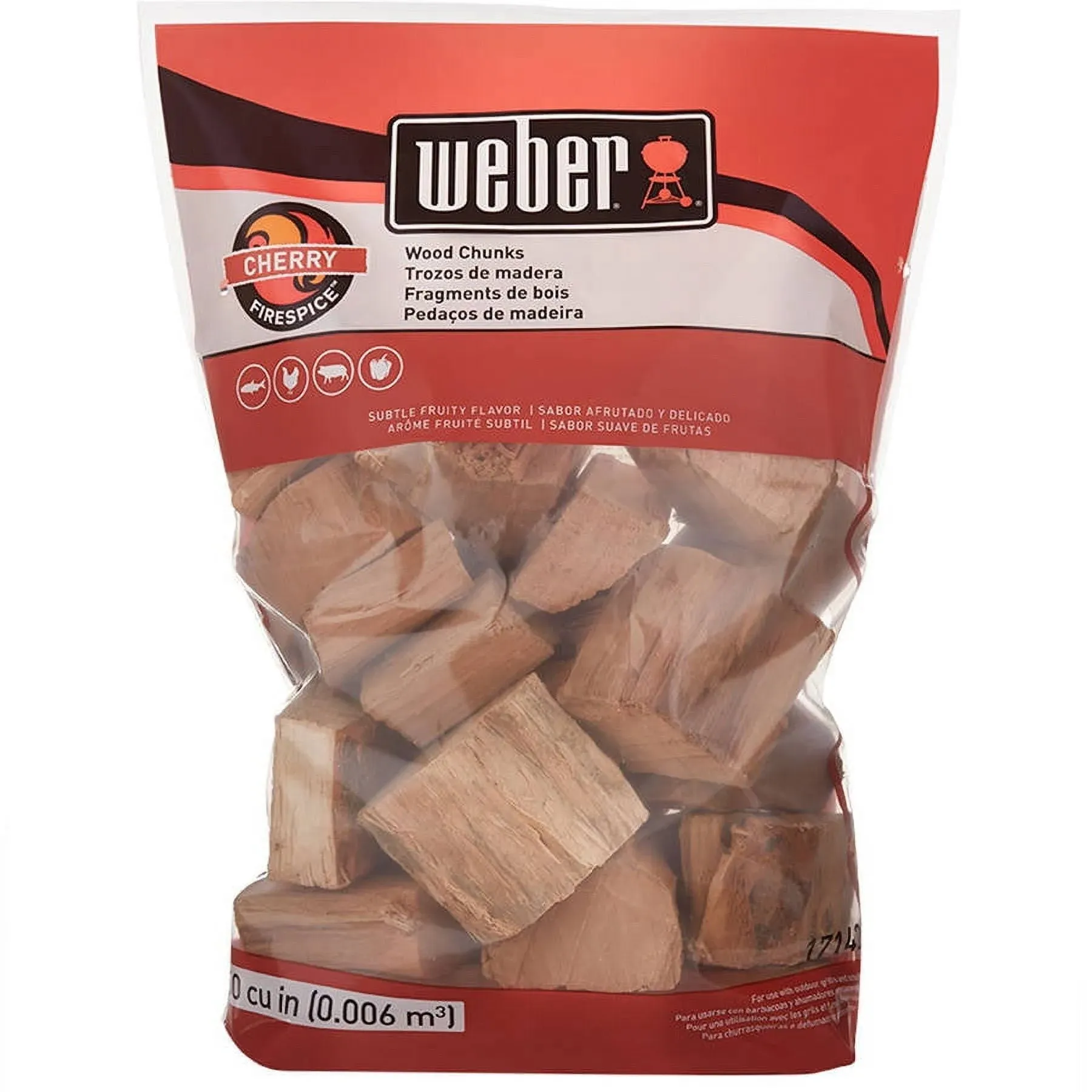 Weber Cherry Wood Chunks