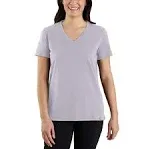 Carhartt Women's Relaxed Fit Lightweight Short-Sleeve V-Neck T-Shirt