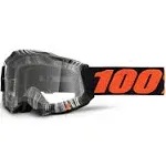 100% Accuri 2 Motocross & Mountain Biking Adult Goggles (Geospace - Clear Lens)