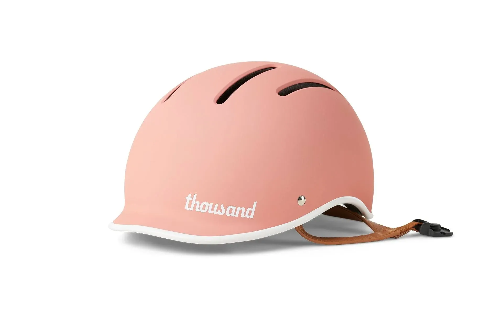 Thousand Jr. Kids Helmet - Power Pink (with Nylon Straps)