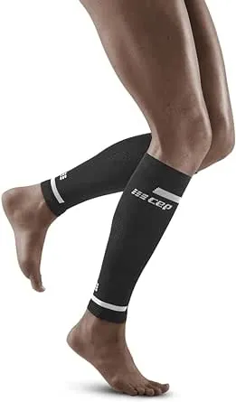 CEP Women's The Run Compression Calf Sleeves 4.0 / IV / Black