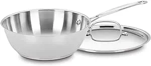 Cuisinart Chef's Classic Stainless 3 Quart Pan with Cover