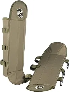 Knight & Hale Snake Gaiters - OD Green, One Size (KHT0094)