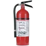 Kidde Pro 210 2A:10-B:C Fire Extinguisher, Rechargeable, Multi-Purpose for Home & Office, 4 lbs., Mounting Bracket Included , Red