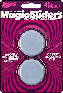 Magic Sliders 2 in. Round (4-Pack)