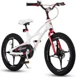 RoyalBaby Space Kids Bike 14 16 18 Inch Mg Aluminium Alloy Boys Girls Bicycle Ages 3-9 Years Disc Brakes Dual Handle Brakes Training Wheel Options