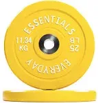 BalanceFrom Color Coded Olympic Bumper Plate Weight Plate