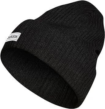 Adidas Cuff Fold Beanie Black - Training Hats