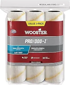 Wooster Pro/Doo-Z 3/8" Nap Roller Cover 3-Pack