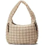 Free People FP Movement Quilted Carryall Tote BAG Off White