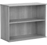 Bush Business Furniture Hybrid Small 2 Shelf Bookcase