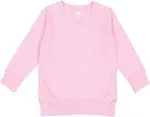 Rabbit Skins 3317 - Toddler Fleece Sweatshirt Pink 3T