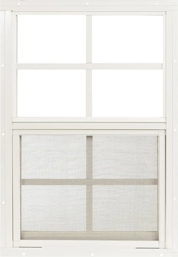 14" W x 21" H Flush Mount Shed Window, 1 PK