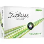 Titleist Velocity Golf Balls - Matte Green