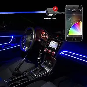 LED Fiber Optic Kits for Cars | XKchrome Smartphone App