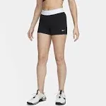 Nike Pro Women's 3" Shorts - Black/Blue Tint