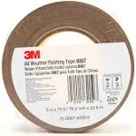 3M 8067 All Weather Flashing Tape: 3 in x 75 ft. Tan