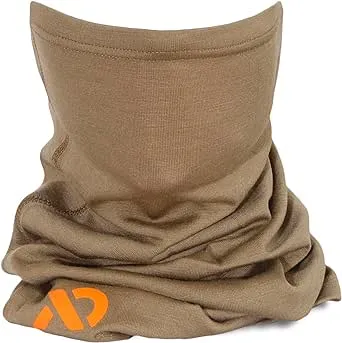 First Lite Aerowool Merino Wool Neck Gaiter - Ultralight Camo Hunting Face Mask