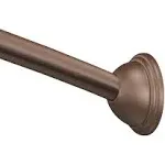 Moen Old World Curved Shower Rod - 5 ft. - Bronze CSR2165OWB