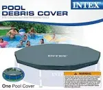 Intex 12 ft. Metal Frame Round Above Ground Pool Cover