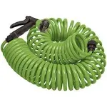 Orbit 27389 Coil Garden Hose, 50 ft, Green