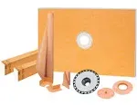 KERDI-SHOWER-KIT 48" x 72" ABS Flange 2"