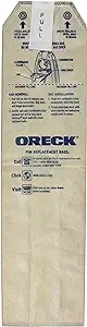 Oreck HEPA Odor Fighting Vacuum Bags Magnesium