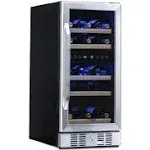 NewAir 15" Built-in 29 Bottle Dual Zone Wine Fridge