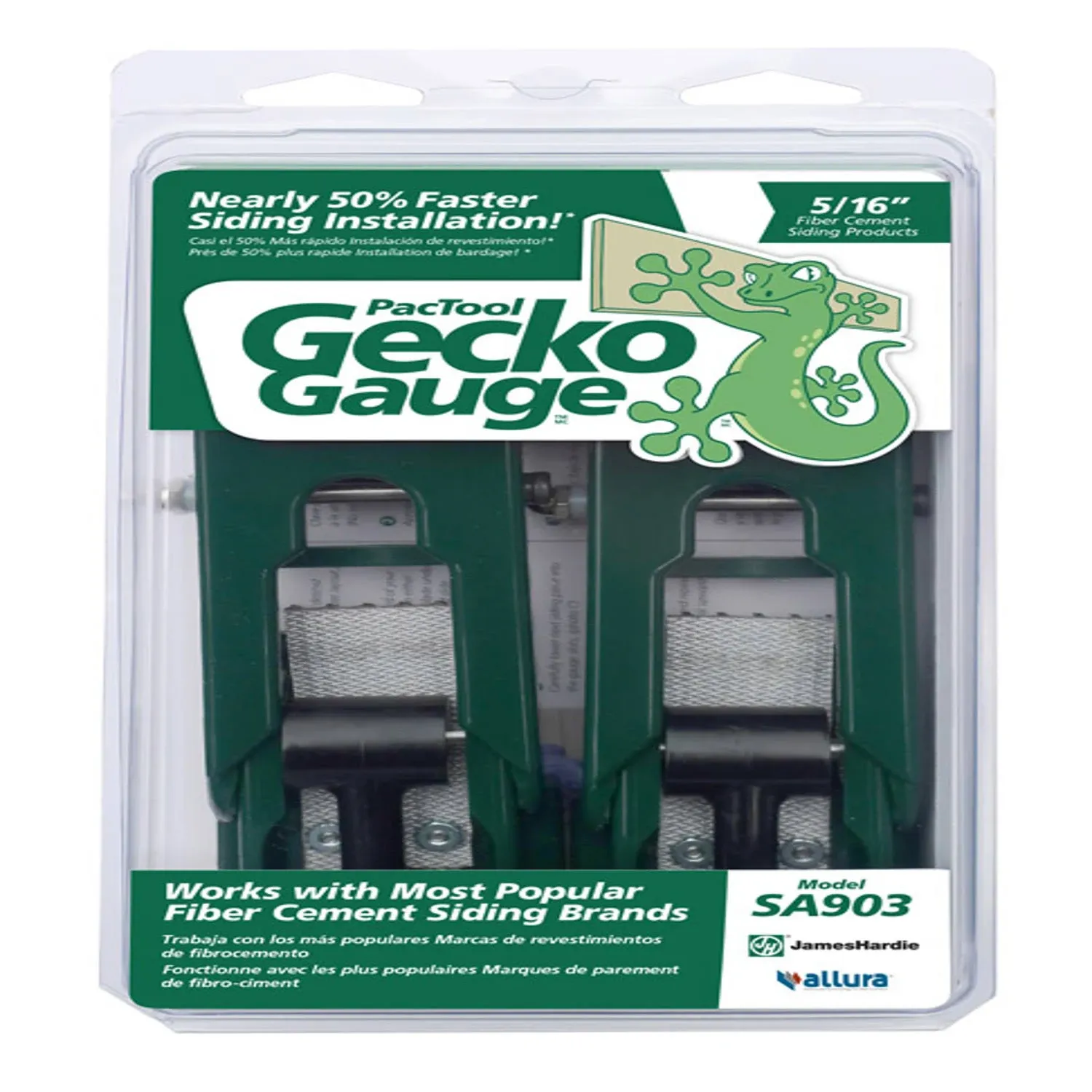 Pactool Gecko Siding Gauge Set