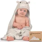 Organic Baby Hooded Bath Towels for Kids