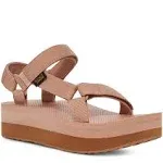 Teva Women's W Flatform Universal Sandal Maple Sugar/Lion / 12