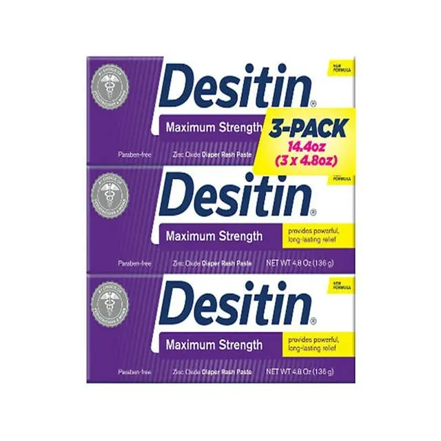 Desitin Maximum Strength Original Paste, 4 Oz