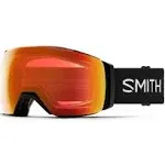 Smith Optics I/O Mag XL Black - ChromaPop Everyday Red Mirror