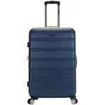 Rockland 28 in. Expandable ABS Dual Wheel Spinner Luggage - Navy