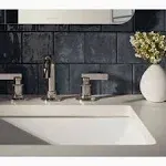 Castia by Studio McGee Widespread Bathroom Sink Faucet, 1.2 GPM Vibrant Polished Nickel