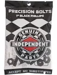 Independent 7/8" Black Phillips Hardware