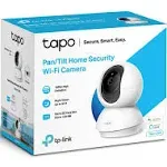 Tapo C200 - Network Surveillance Camera - Pan / Tilt - Colour (Day&Night) - 1920 x 1080 - 1080P - Fixed Focal - Audio - Wireless - Wi-Fi - H.264 - DC