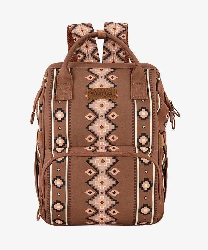 Wrangler Aztec Printed Callie Backpack