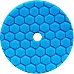 Chemical Guys BUFX115HEX5 Hex-Logic Quantum Polishing/Finishing Pad Blue 5.5"