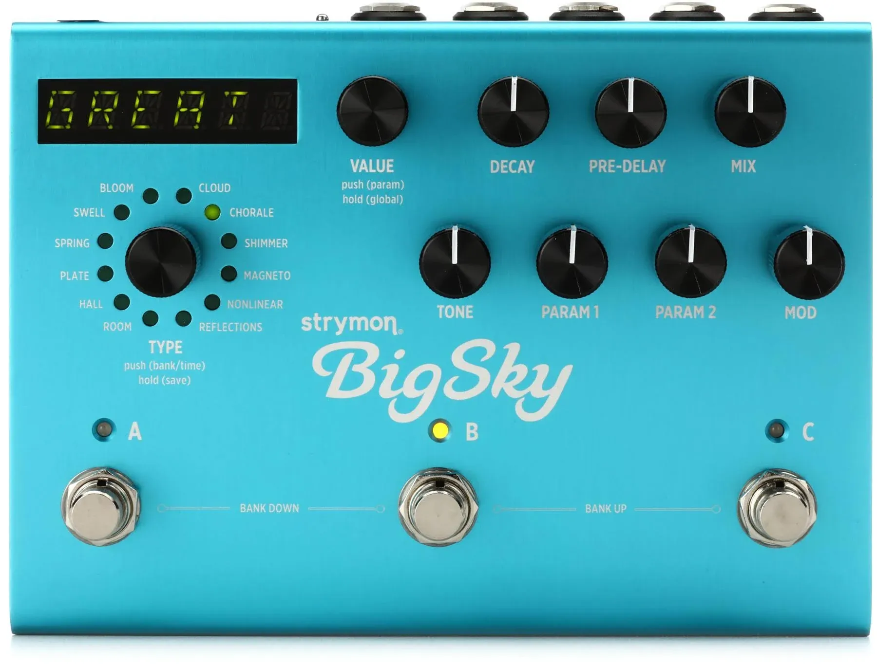 Strymon BigSky Reverb Pedal