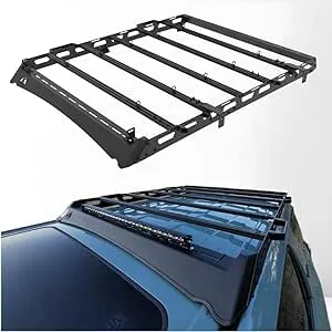 Black Roof Rack Cargo Storage Compatible with 2010-2024Runner (Medium Size)