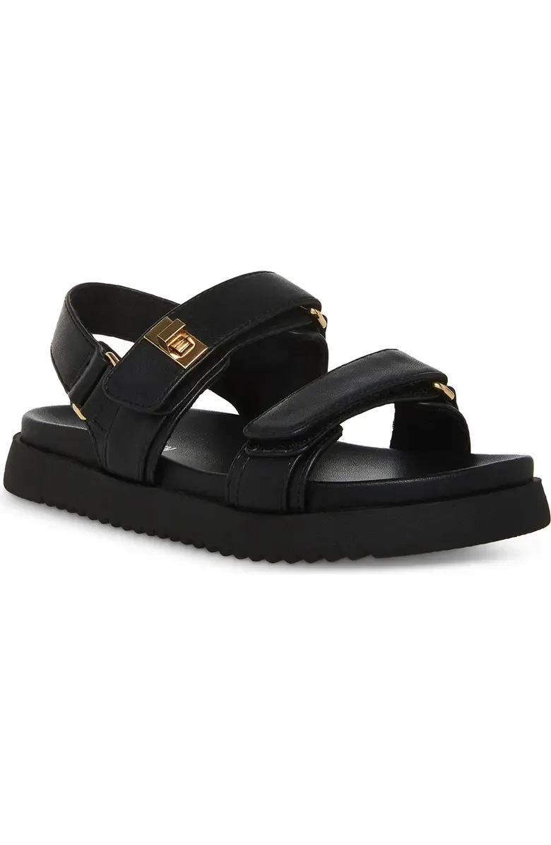 Steve Madden Mona Sandal in Black