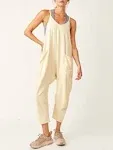 Free People Movement Hot Shot Onesie Banana / M