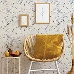 Dragonfly Peel and Stick Wallpaper, Sample - Contemporary - Wallpaper - by Tempaper | Houzz