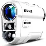 REVASRI Golf Rangefinder with Slope and Pin Lock Vibration, External Slope Switch for Golf Tournament Legal