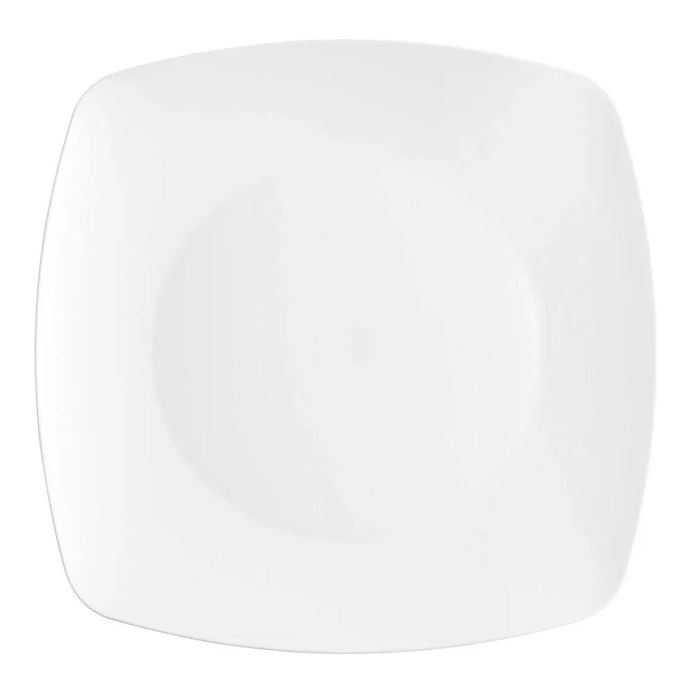 Fineline Renaissance 1510-WH 10" White Plastic Plate - 120/Case