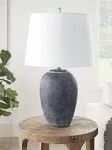 Nourison 23" Ceramic Table Lamp for Bedroom