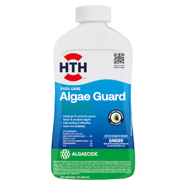 HTH Pool Care Algae Guard Advanced 1 Quart